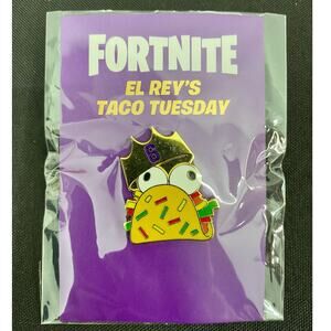 New Sealed Epic Games Fortnite El Rey's Taco Tuesday, King LeBron James